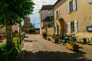 semur sv brionnais, saone et Loire, Frankrike foto