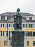 Beethoven -statyn i Bonn, Tyskland foto