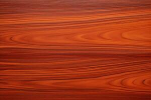 rödaktig orange padauk trä med en slät bra grained yta trä textur, ai genererad foto