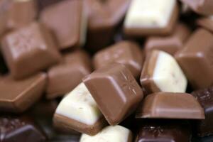 Kiev, ukraina - Maj 4, 2022 schogetten choklad. choklad varor produceras förbi ludwig schokolade gmbh foto