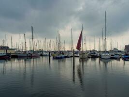 de dutch stad av urk foto