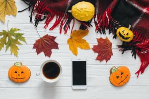 mamma, fladdermus, pumpa, spöke, svarta kattkakor för halloween foto