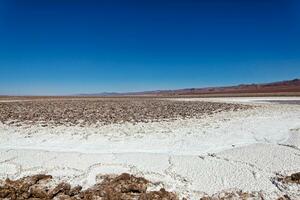 landskap av de dold baltinache laguner - atacama öken- - Chile. foto