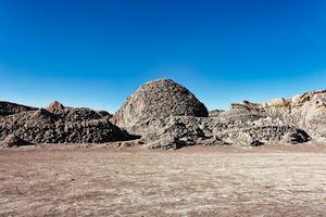 landskap av de atacama öken- - san pedro de atacama - el loa - antofagasta område - Chile. foto