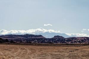 landskap av de atacama öken- - san pedro de atacama - el loa - antofagasta område - Chile. foto