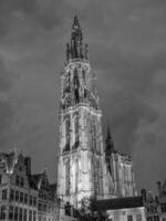 antwerpen stad i belgien foto