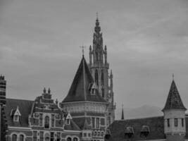 antwerpen stad i belgien foto