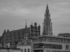 antwerpen stad i belgien foto