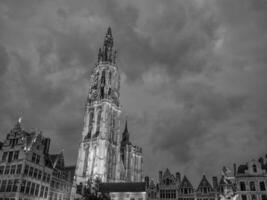 antwerpen stad i belgien foto