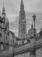 antwerpen stad i belgien foto