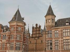 staden Antwerpen i Belgien foto