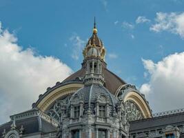 antwerpen stad i belgien foto