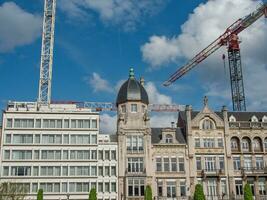 antwerpen stad i belgien foto