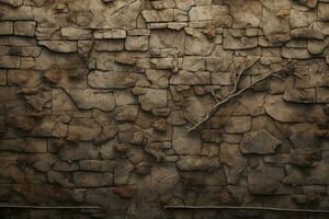 bakgrund av sten vägg textur. tapet. selektiv fokus, natur medeltida textur bakgrund medeltida bakgrund texturer, ai genererad foto