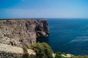 kusten i algarve portugal foto