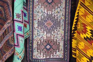 handgjorda turkiska mattor foto
