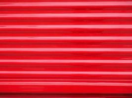 röd korrugerad stål metall textur bakgrund foto