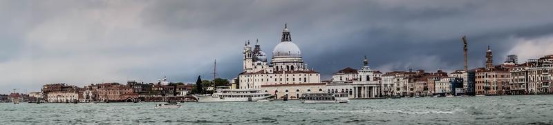 Venedig stad i lagunen i Adriatiska havet foto