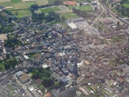 Flygfoto över Belgien foto