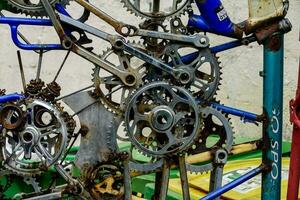 cykel mekanismer bakgrund foto