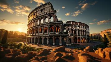 italiensk turism bakgrund foto