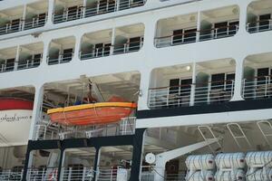 Kalkon istanbul 19 juni 2023. costa venezia kryssning fartyg i galataport, istanbul foto
