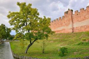 slott av castelfranco veneto foto