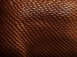 abstrakt bakgrund med en textur av brun orm hud foto
