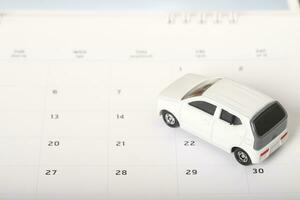 kalender och bil försäkring premie betalning möten foto