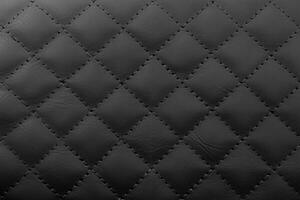 svart läder textur bakgrund foto
