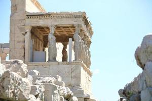 parthenontempel på Akropolis i Aten, Grekland foto