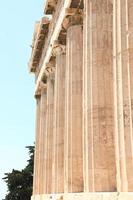 Temple of Olympic Zeus, Athen Grekland foto