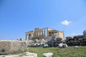 parthenontempel på Akropolis i Aten, Grekland foto