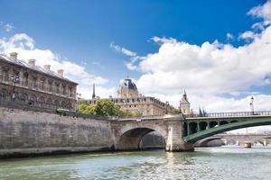 utsikt över skyline paris frankrike foto