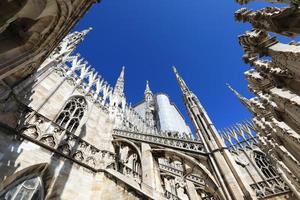 milan domkyrka, duomo di milano, italien foto