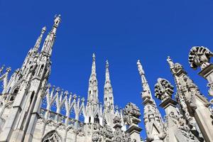 milan domkyrka, duomo di milano, italien foto