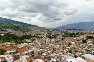 kommun 13 - medellin, colombia foto