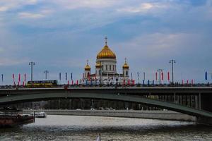 katedralen av Kristus frälsaren i Moskva foto