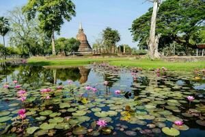 tempel i Thailand foto