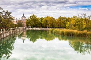 kunglig palats av aranjuez, en bostad av de kung av spanien, aranjuez, gemenskap av madrid, Spanien. unesco värld arv foto