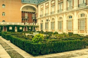 kunglig palats av aranjuez, en bostad av de kung av spanien, aranjuez, gemenskap av madrid, Spanien. unesco värld arv foto