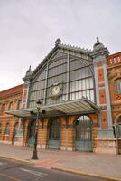 de tåg station i madrid, Spanien foto