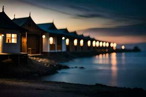 Foto tapet de hav, de himmel, de strand, de vatten, de strand, de vatten. ai-genererad