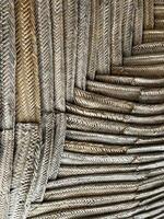 zanzibari korg- tak mönster, stänga upp skott foto