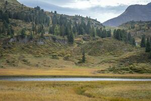 kalbelesee, alperna, österrike foto