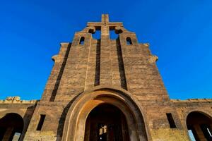 de kyrka av de helig korsa i de öken- foto