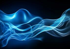 abstrakt dynamisk rök bakgrund. design begrepp. generativ ai foto