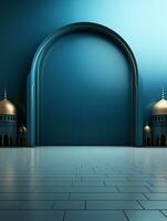 ramadan kareem traditionell islamic festival religiös social media posta design ai genererad foto