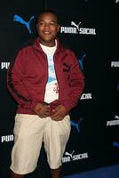 los angeles, okt 13 - kyle massey ankommer på de puma social klubb la lansera händelse på puma social klubb la lansera händelse på oktober 13, 2010 i w. los angeles, ca foto