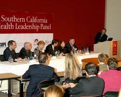 sydlig kalifornien hälsa ledarskap panel keck skola av medicin av usc los angeles ca november 8 2007 2007 foto